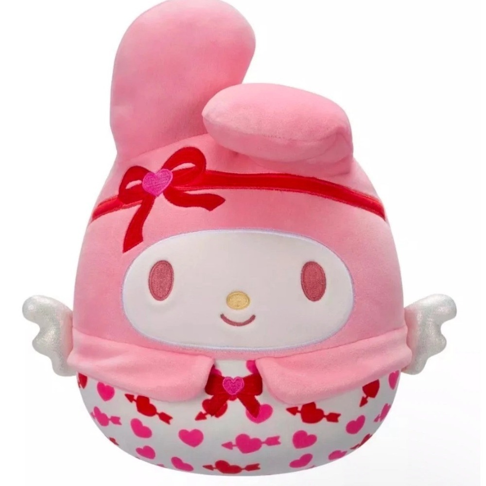 Squishmallows My Melody Plush Hello Kitty and Friends Valentine's Day 8 inch‎